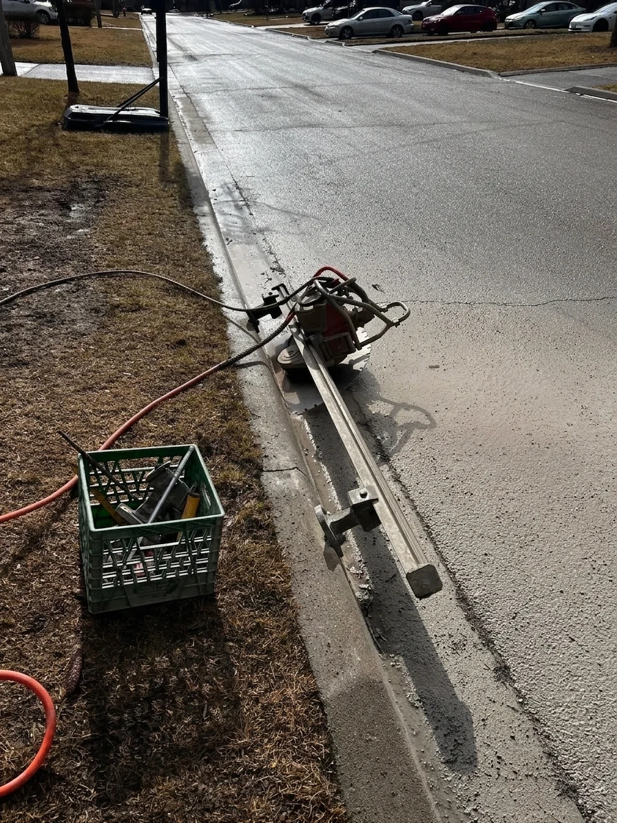 Curb Sawing