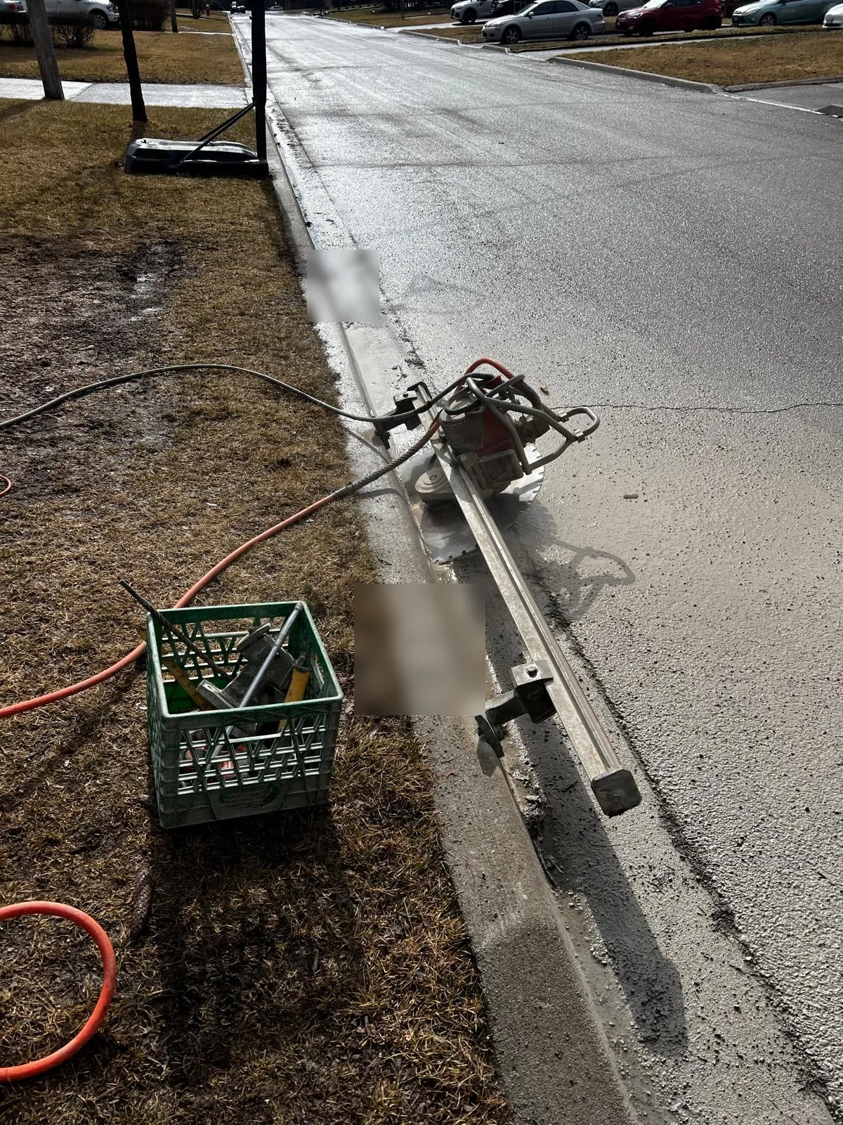 Pavement cutting