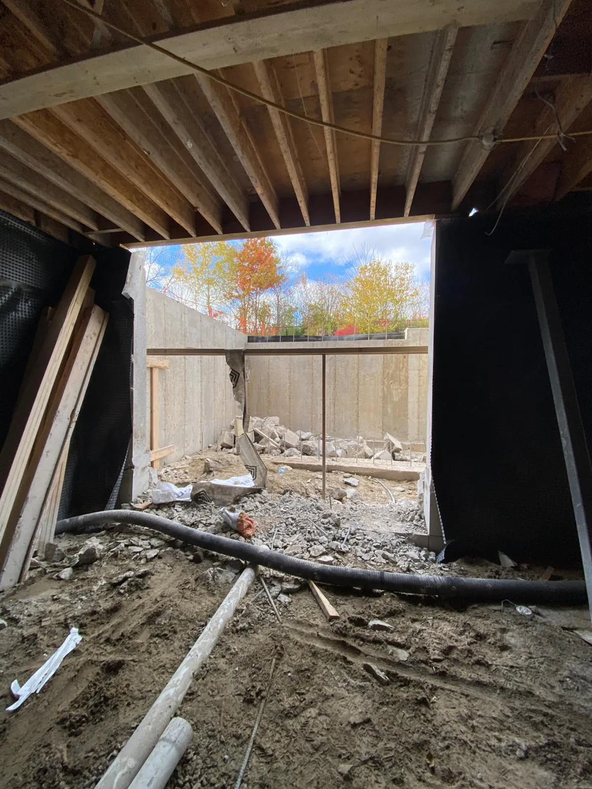 Interior demolition