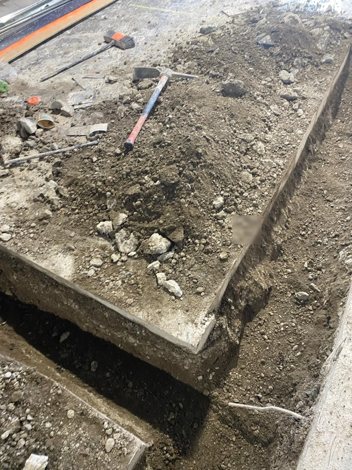 Slab demolition & removal