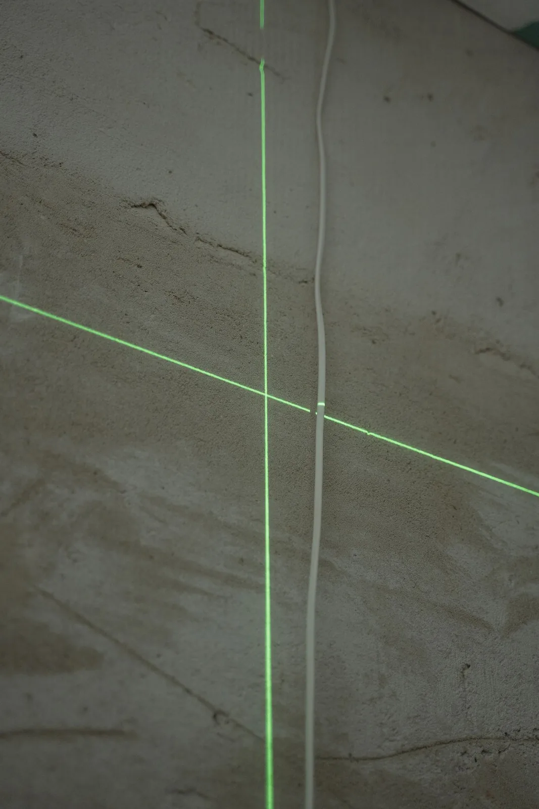 Precision layout on concrete