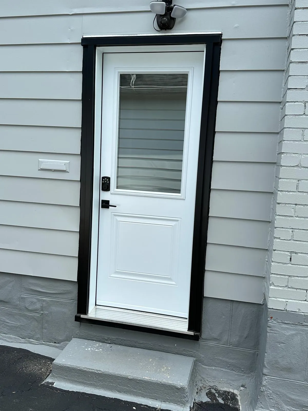 Basement door conversion
